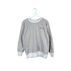 Stussy Checkered Logo Crewneck Beige