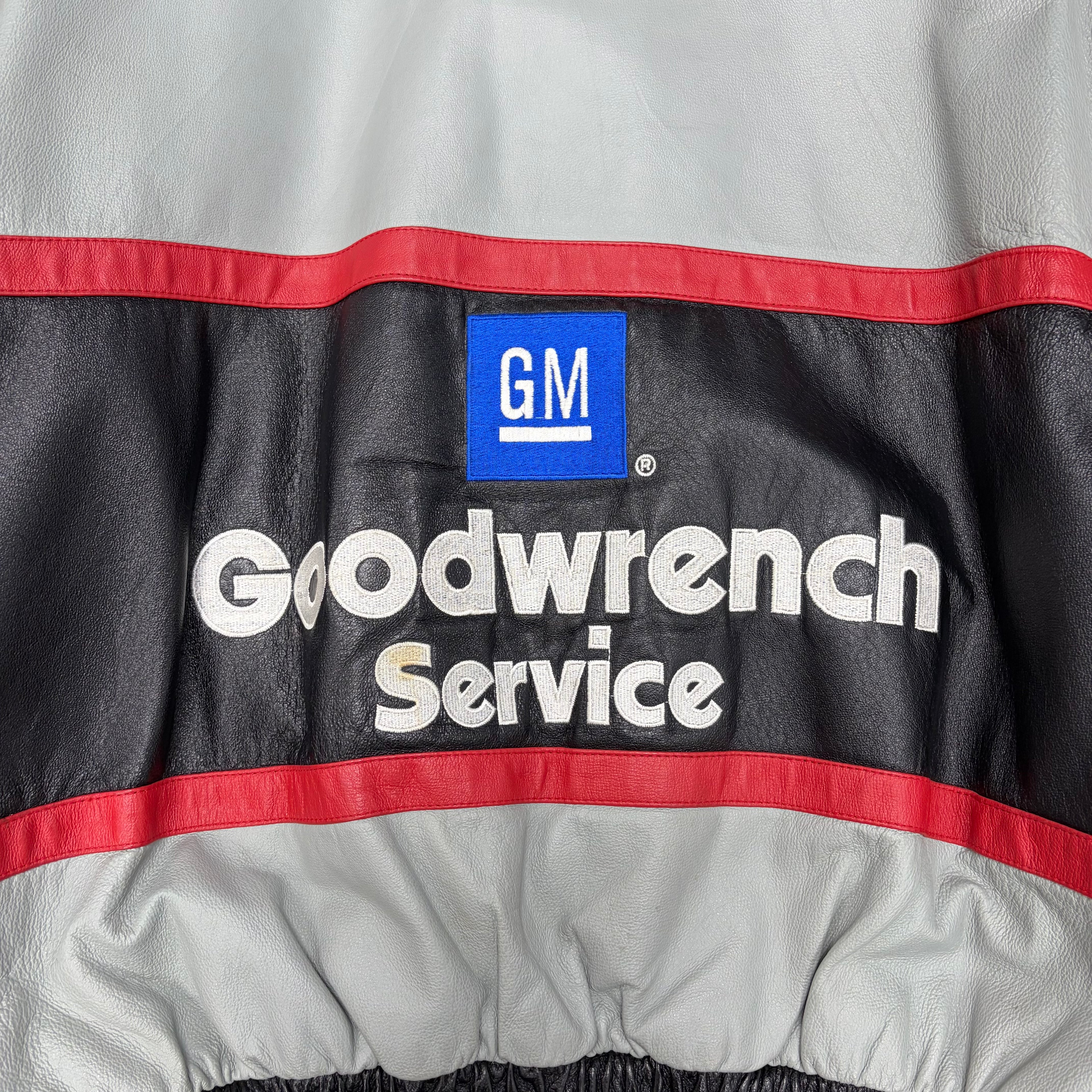 Vintage Jeff Hamilton NASCAR Kevin Harvick Leather Racing Jacket