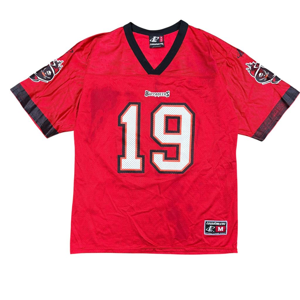 Vintage Logo Athletic NFL Tampa Bay Buccaneers Keyshawn Johnson Away Jersey