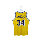 Vintage 90’s Champion NBA Los Angeles Lakers Shaquille O’Neal Home Jersey
