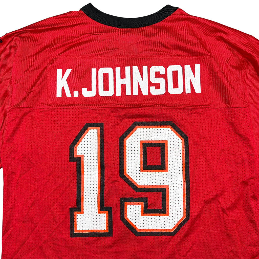 Vintage Logo Athletic NFL Tampa Bay Buccaneers Keyshawn Johnson Away Jersey