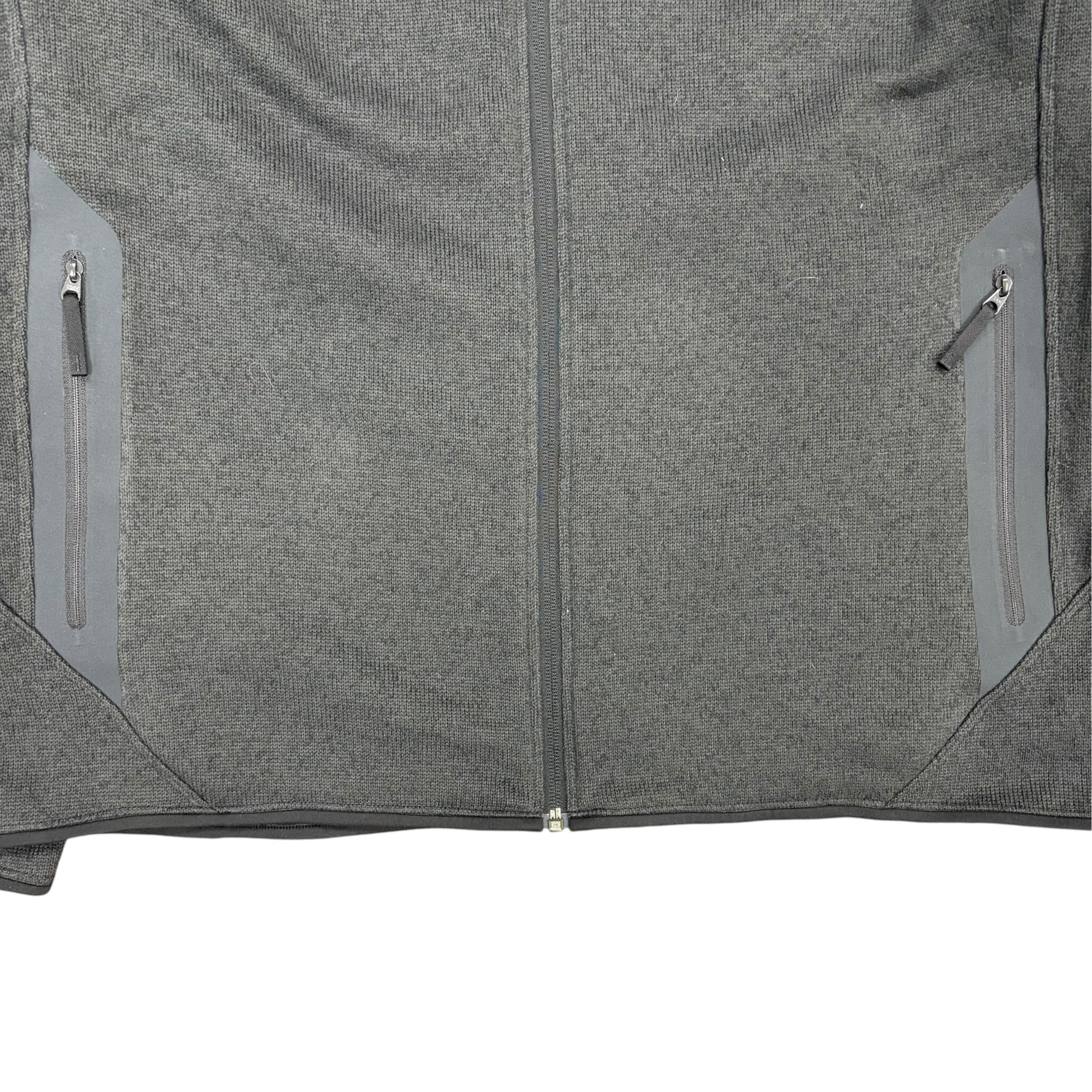 Arc’teryx Covert Cardigan Dark Fleece Jacket Grey