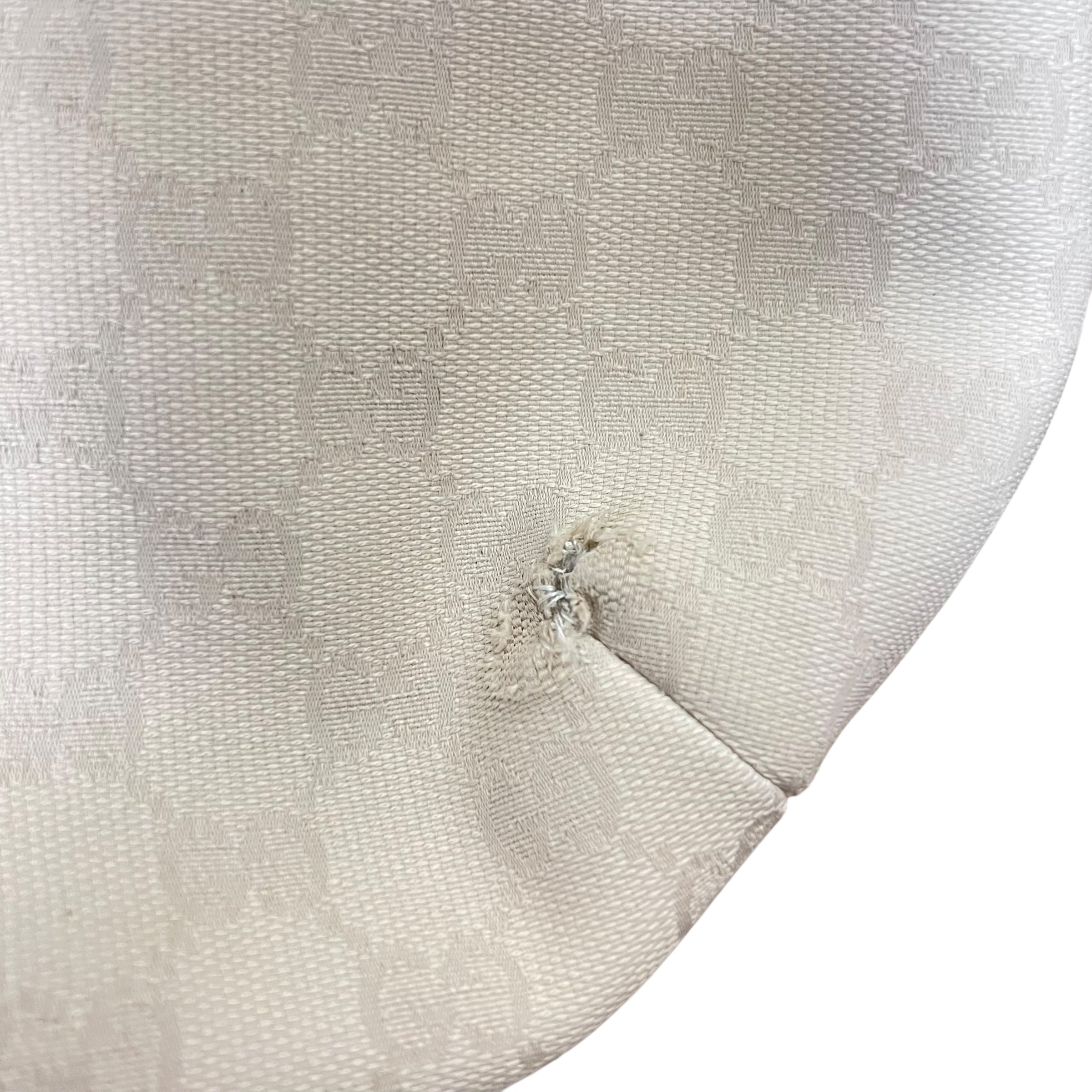 Gucci Women’s Shoulder Monogram Bag Cream/White