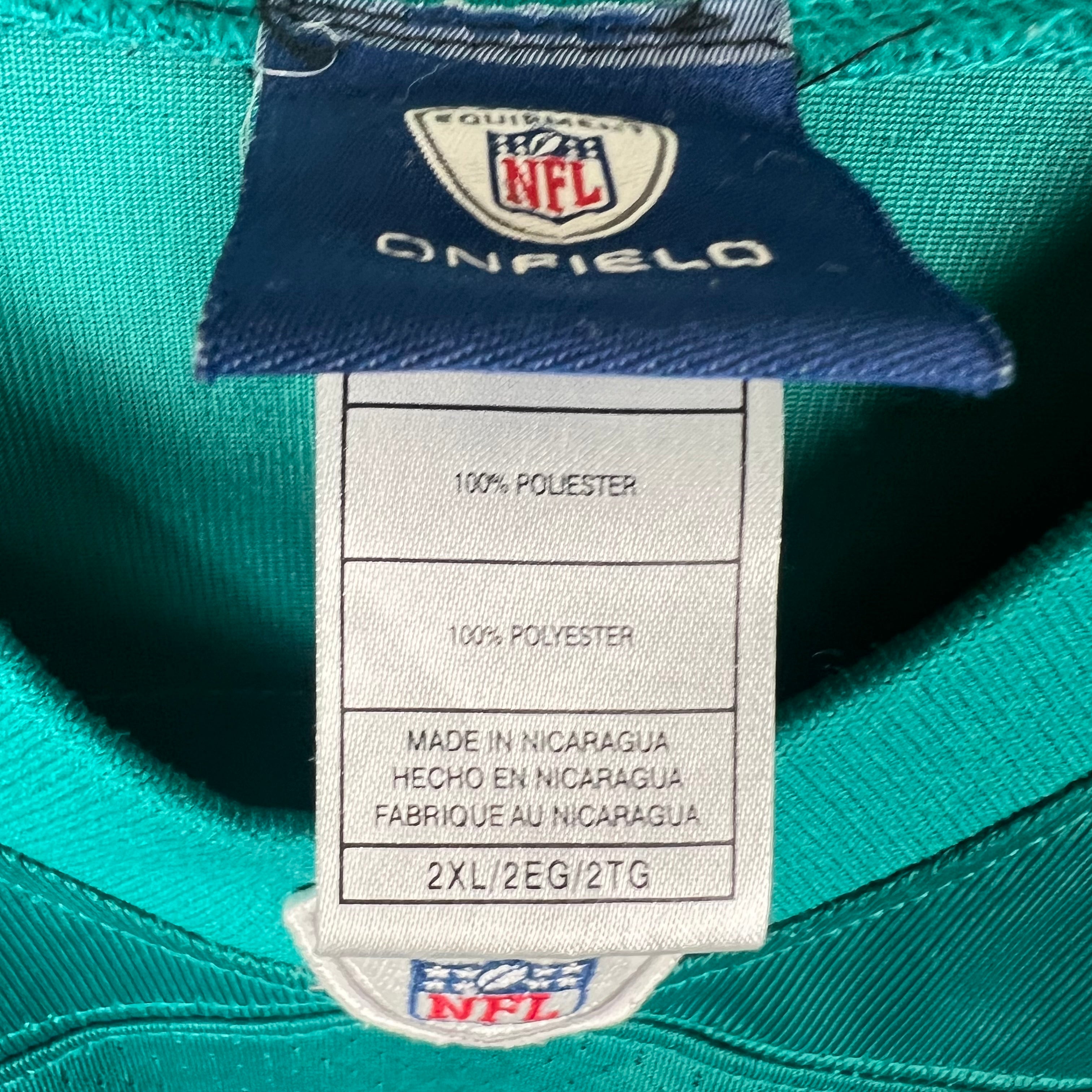 Vintage Reebok NFL Miami Dolphins Brandon Marshall Away Jersey