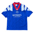 1994 Adidas Rangers Glasgow FC Blank Home Jersey