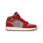Jordan 1 Mid Denim Red (GS)