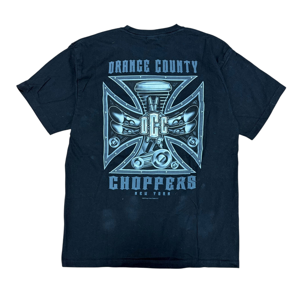 Vintage Orange County Choppers New York Cross Tee Black