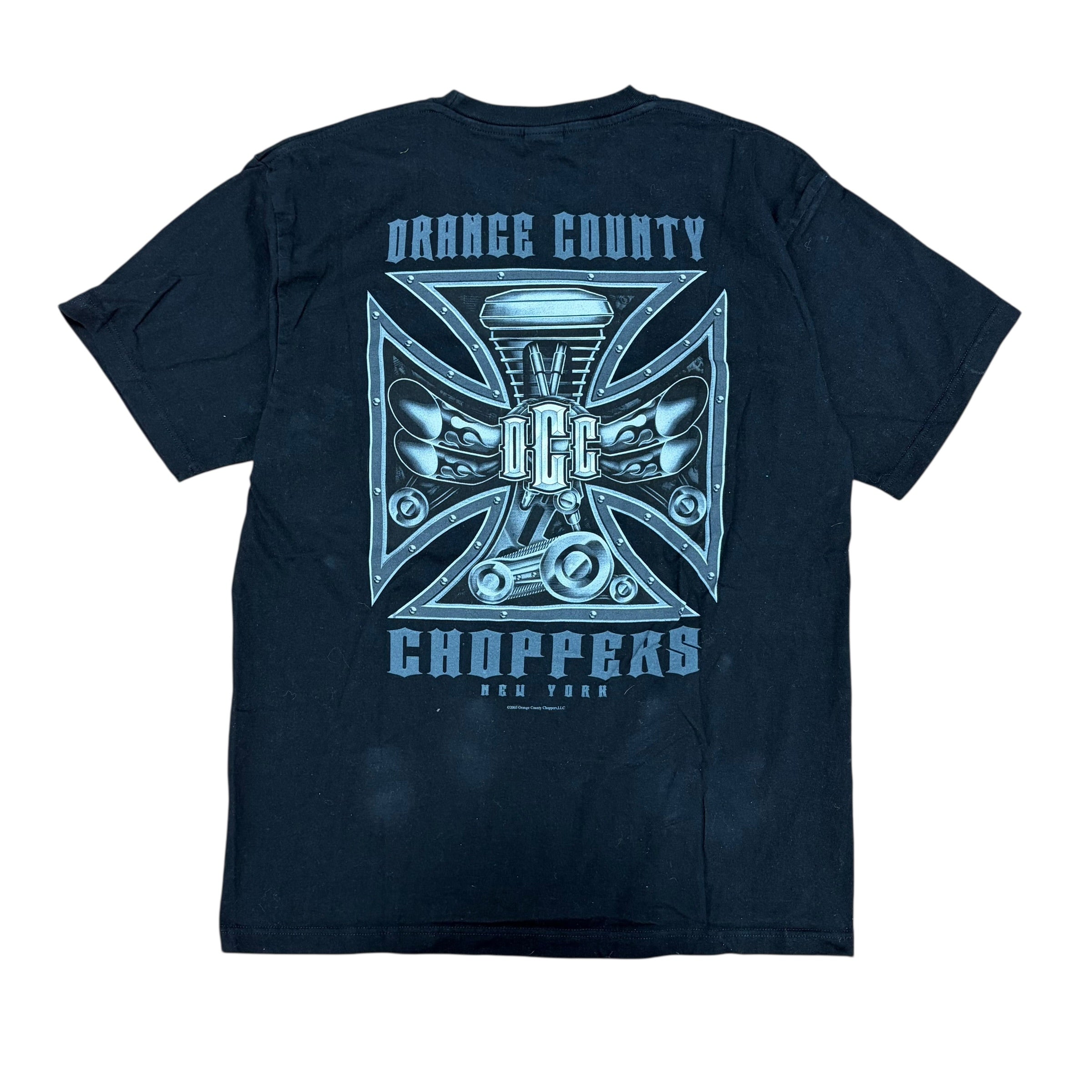 Vintage Orange County Choppers New York Cross Tee Black
