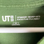 Uniqlo x Spongebob SquarePants x Cactus Plant Flea Market Graphic Tee Green