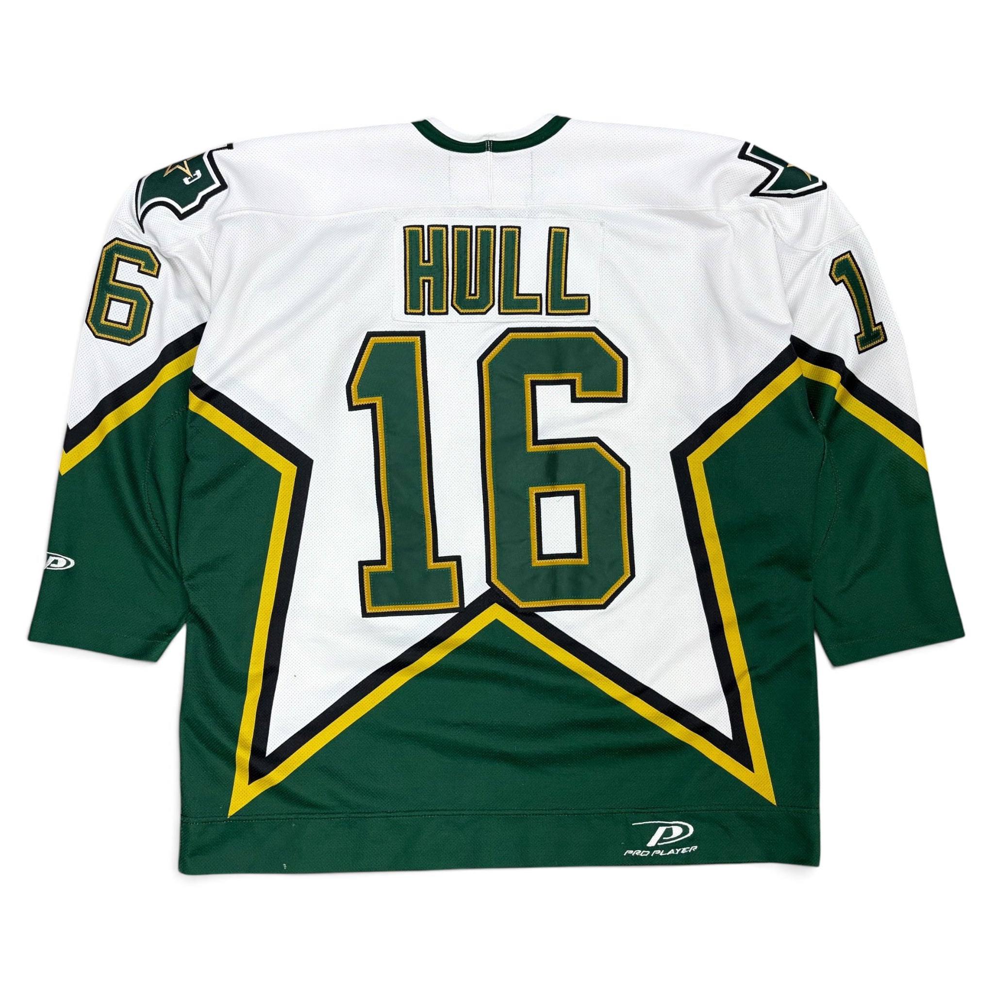 Vintage Y2K Pro Player NHL Dallas Stars Brett Hull Away Jersey