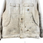 Vintage Carhartt Insulated Arctic Jacket Thrashed Tan