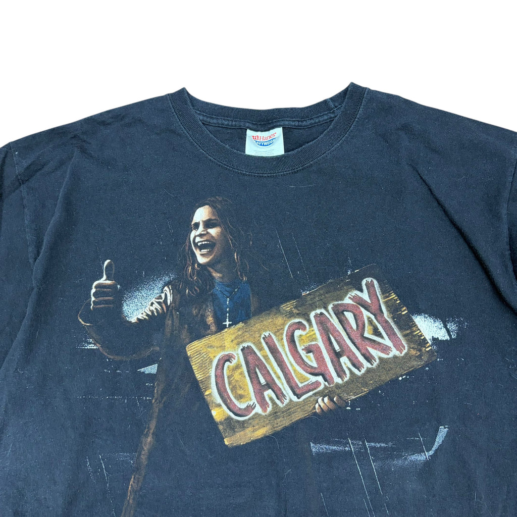 2008 Ozzy Ozbourne “The Monsters Rocked” Calgary Tour Tee Black