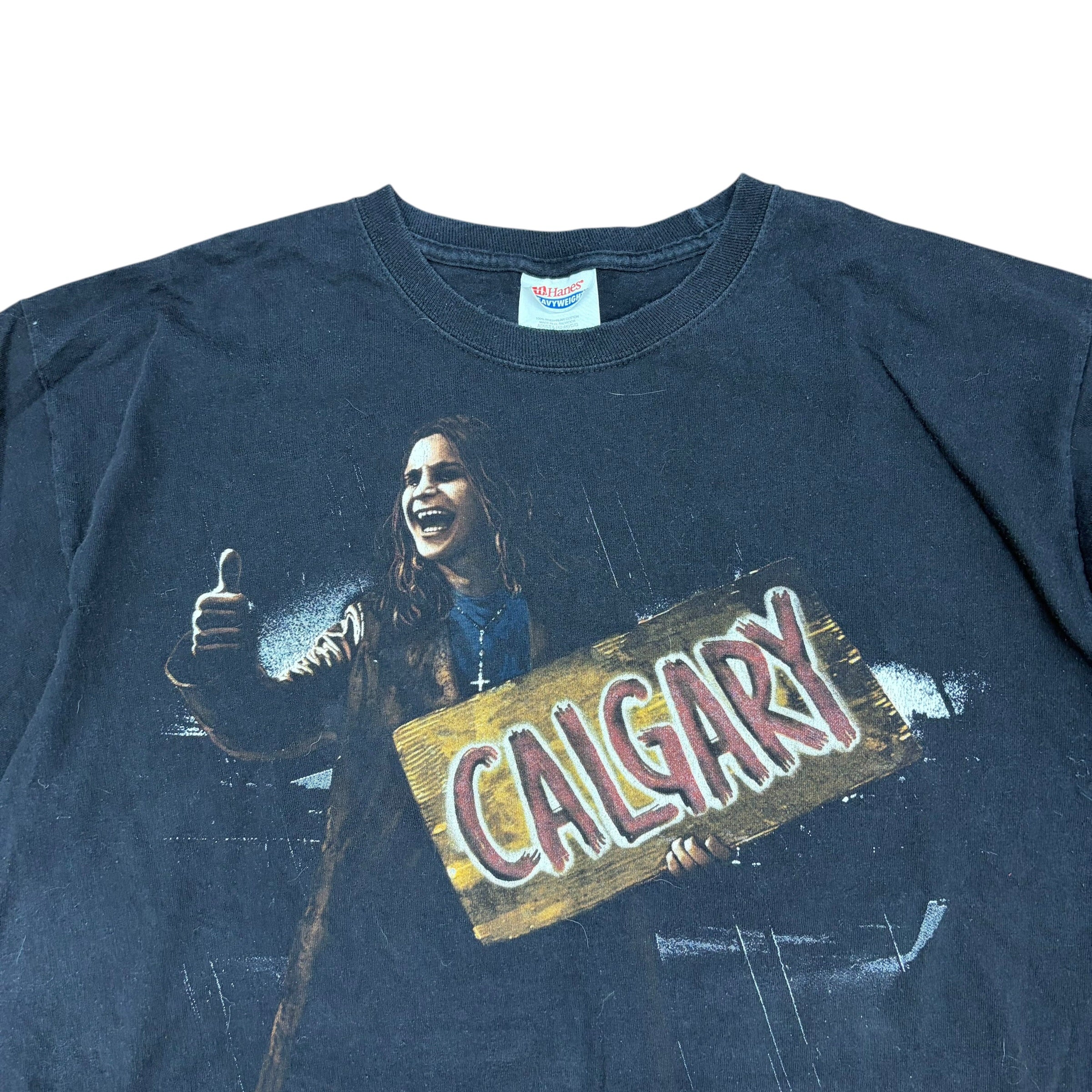 2008 Ozzy Ozbourne “The Monsters Rocked” Calgary Tour Tee Black