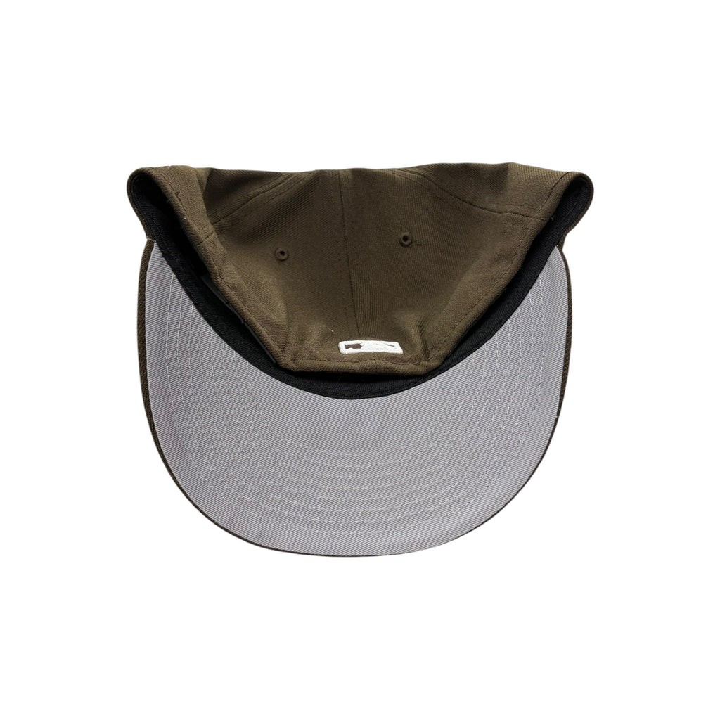 Vintage New Era Los Angeles Dodgers Fitted Brown