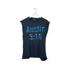 1999 WWF Stone Cold Steven Austin 3:16 Cut Off Tee Black