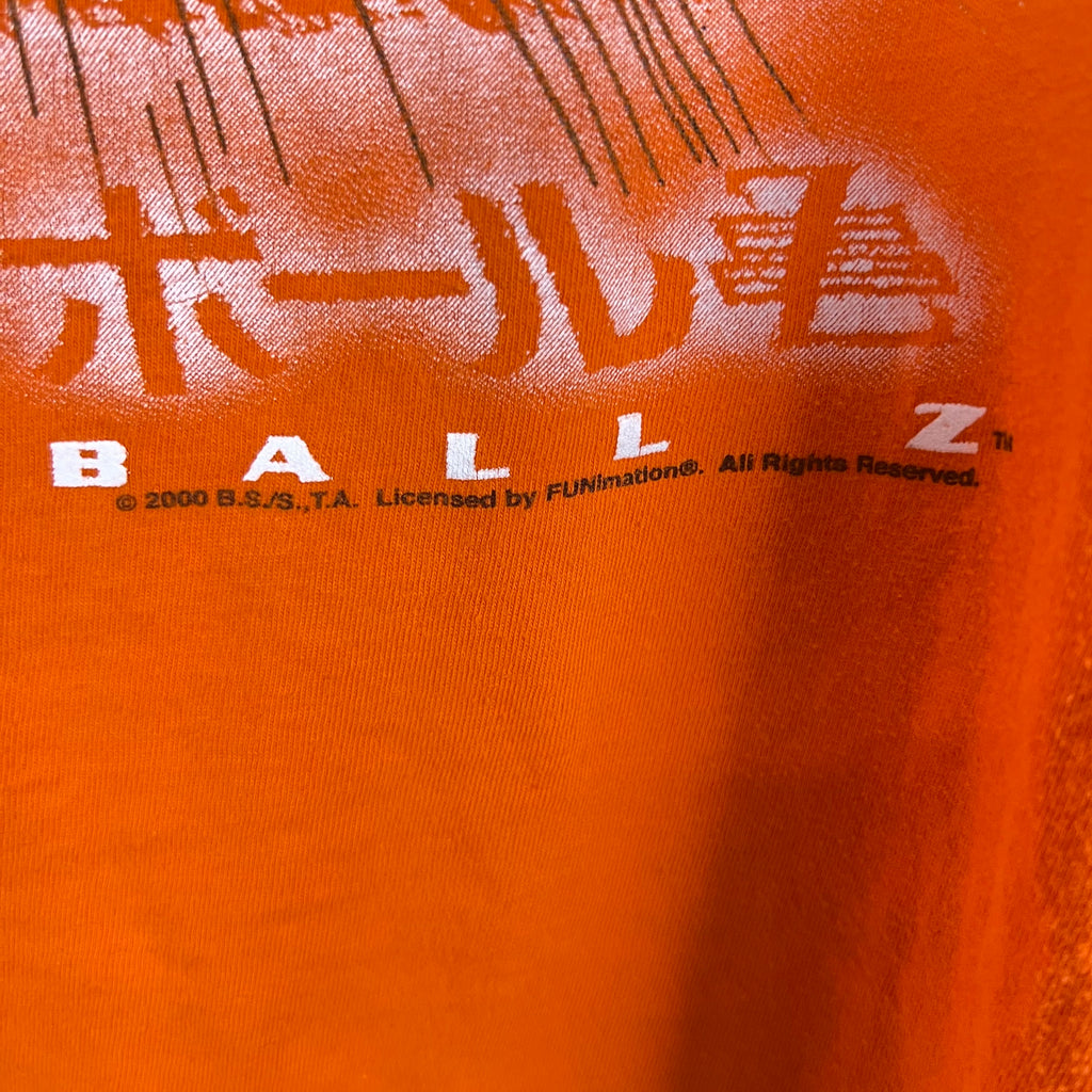 2000 Novel Teez Youth Dragonball Z Super Saiyan Tee Orange