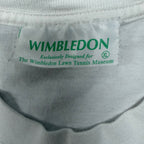 Vintage Wimbledon “The Championships” Museum Tee White