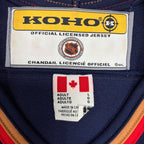 Vintage CCM NHL Edmonton Oilers Mike Comrie Jersey Navy