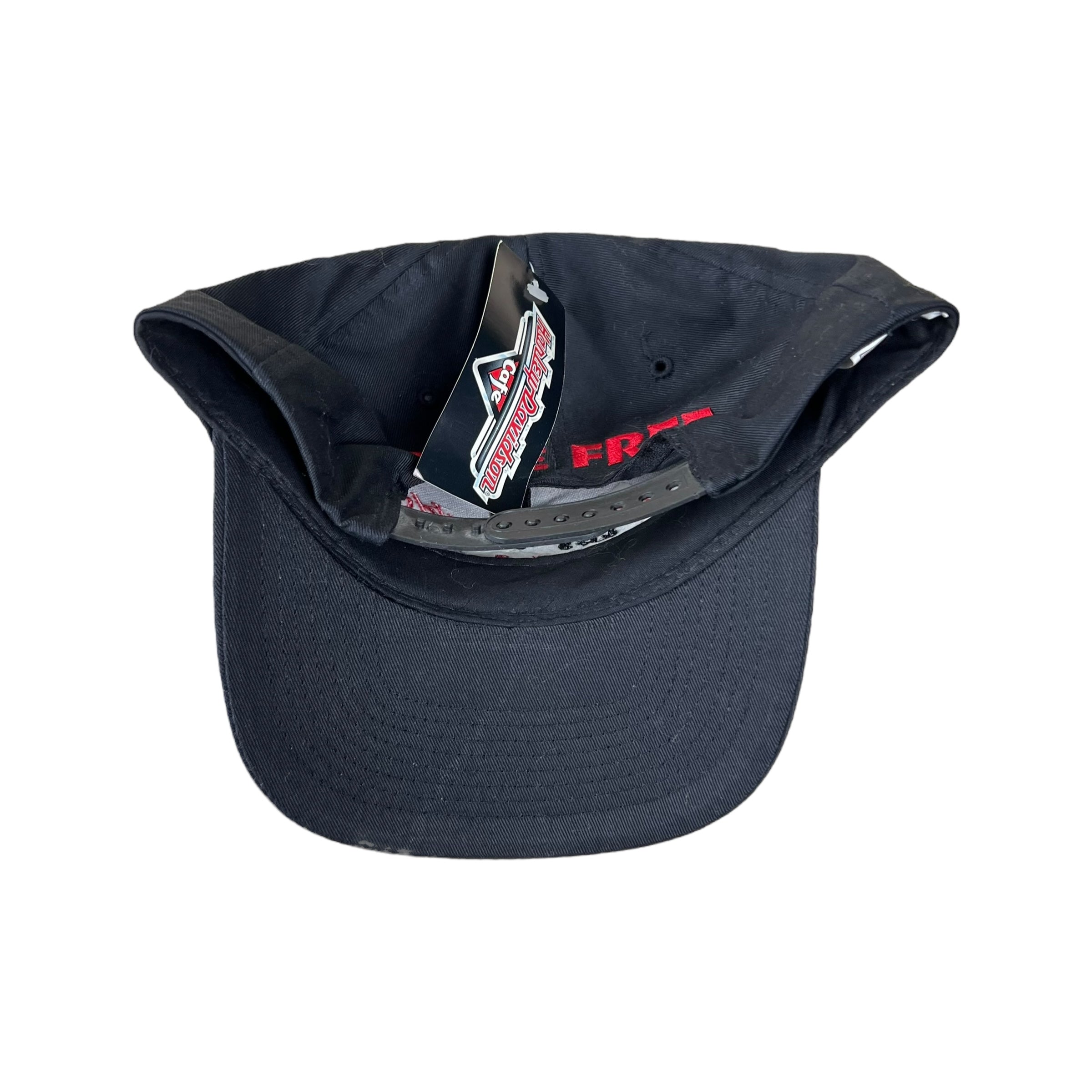 Vintage Harley Davidson Las Vegas Cafe Logo SnapBack Black