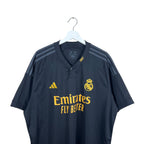 2023 Adidas Real Madrid Blank Third Kit Black