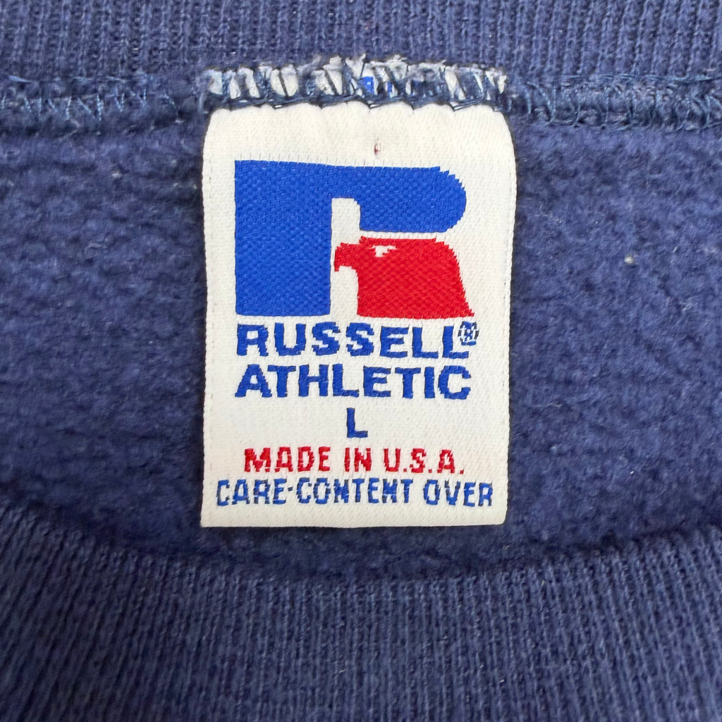Vintage Russell Athletics University of Toronto Logo Crewneck Navy