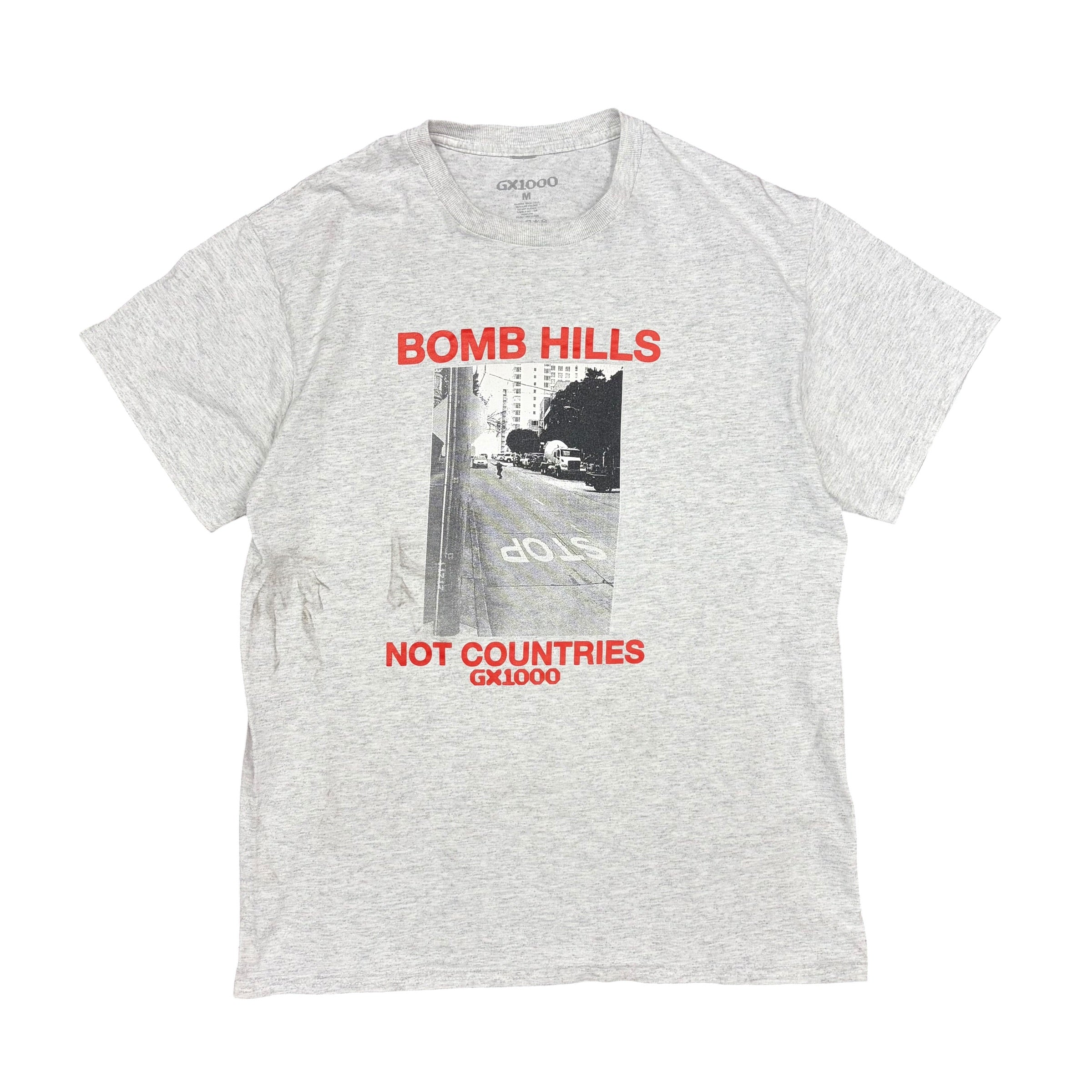 GX1000 Bomb Hills Tee Heather Grey