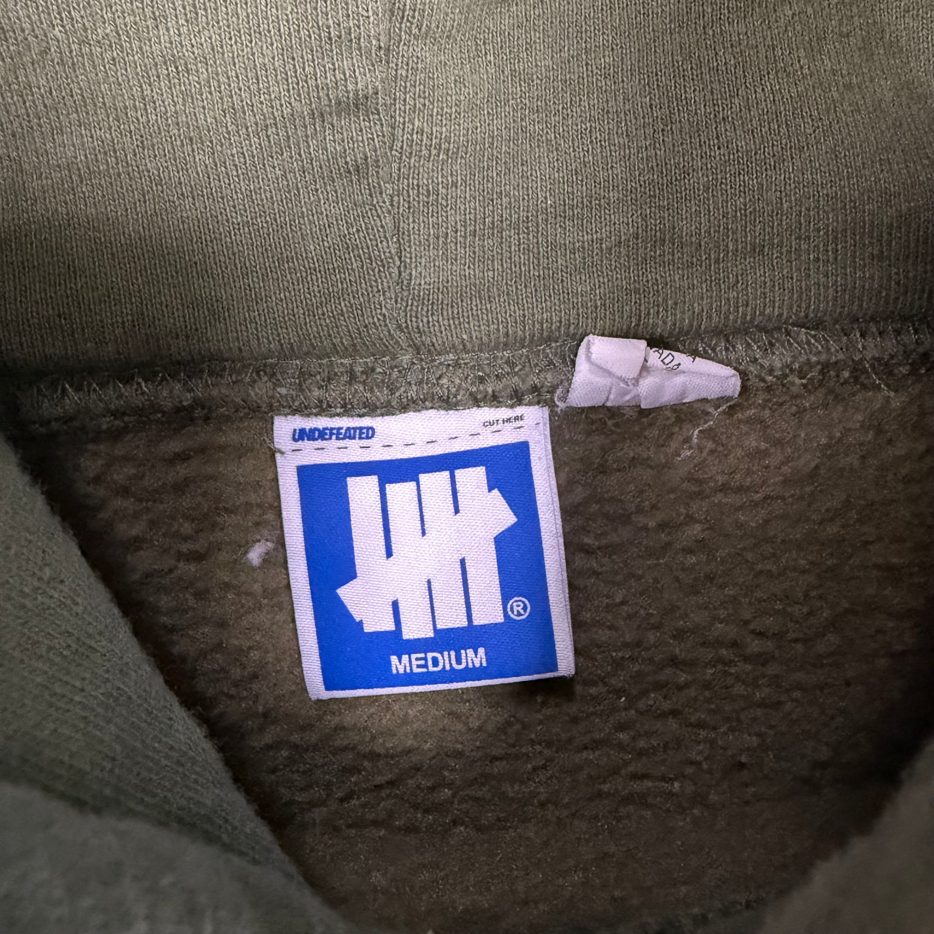 Undefeated Classic Icon Hoodie Olive Green