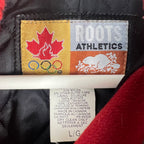 Vintage Roots Athletics Kids Olympics Leather Jacket