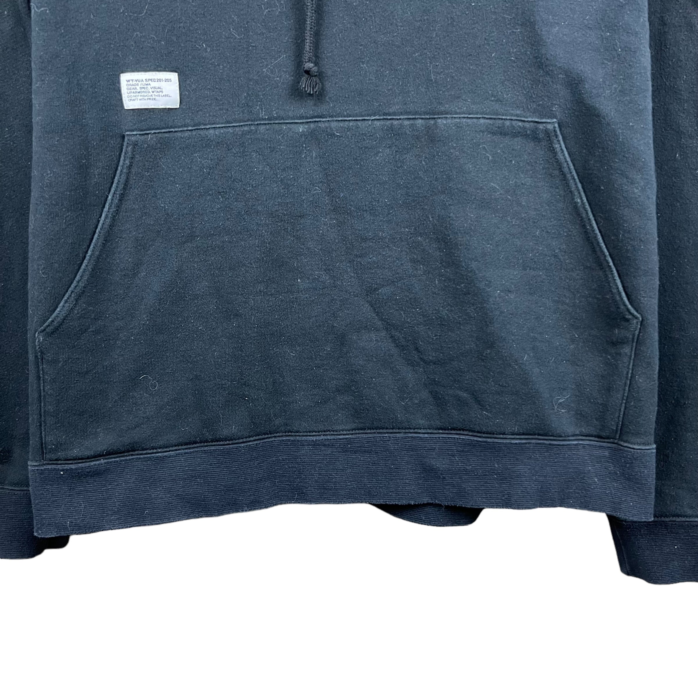 WTAPS Desert Storm Squad Hoodie Black