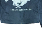 Vintage Jeff Hamilton Women’s Ford Mustang Racing Jacket Black