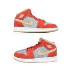 Jordan 1 Mid Denim Red (GS)