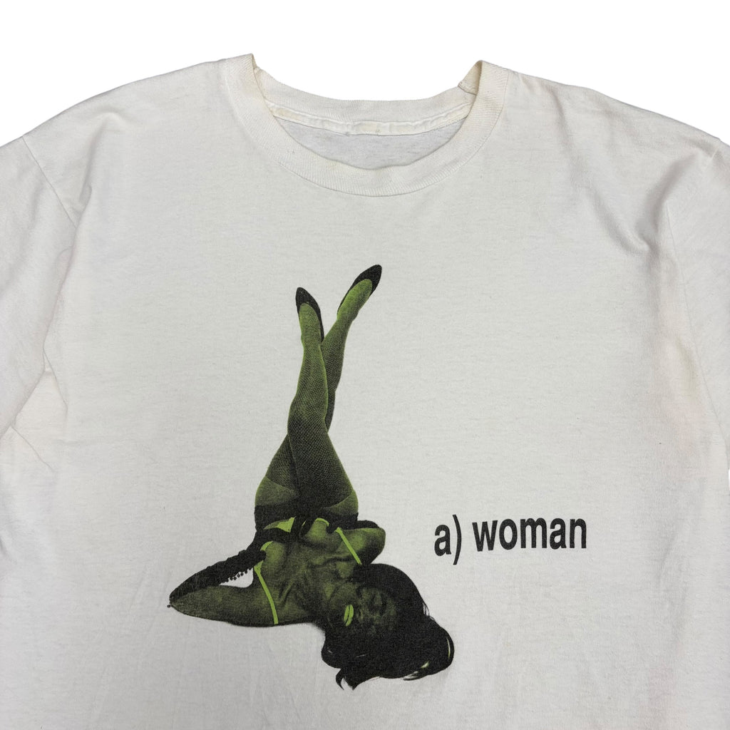 1991 Photos By David Morgan Woman Tee White