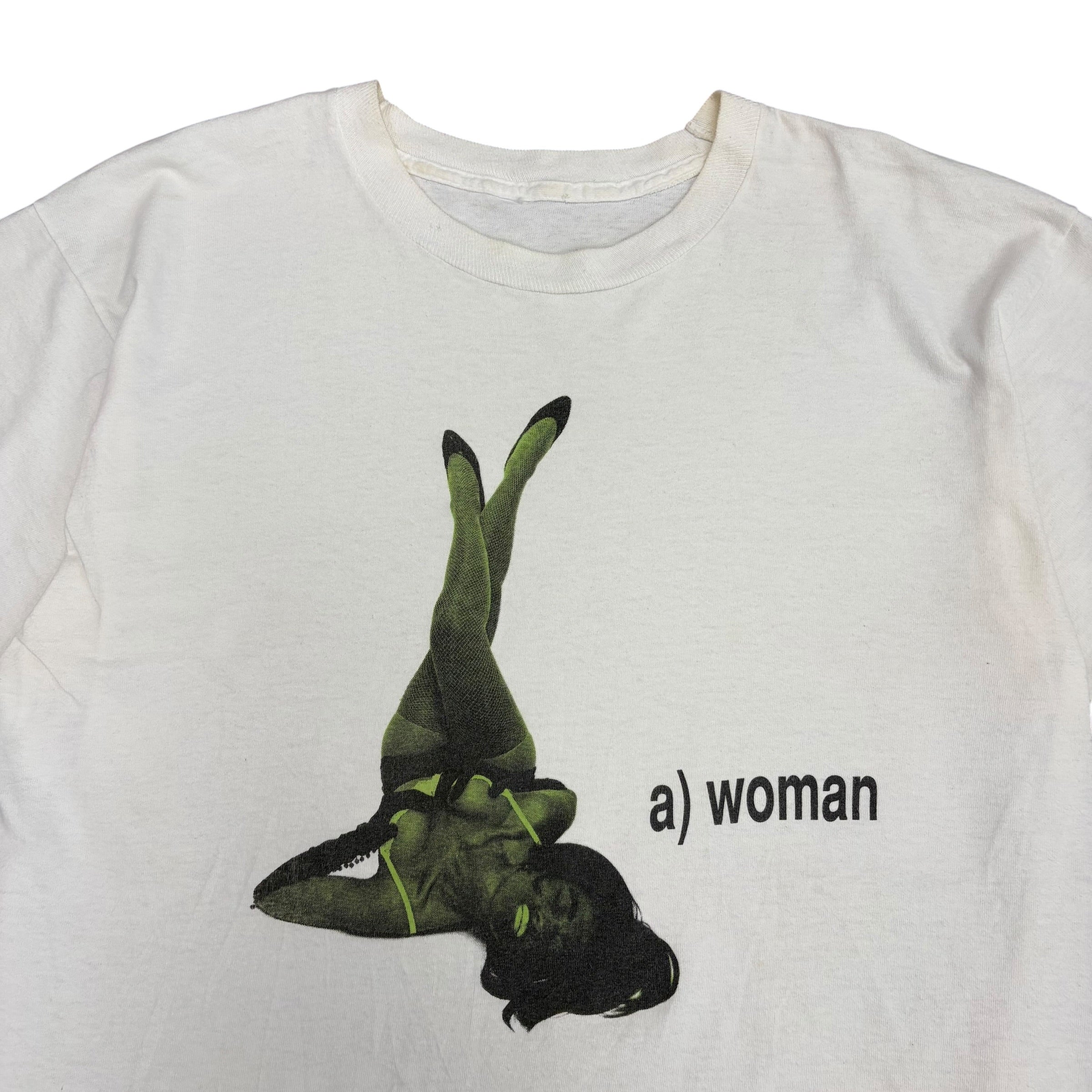 1991 Photos By David Morgan Woman Tee White