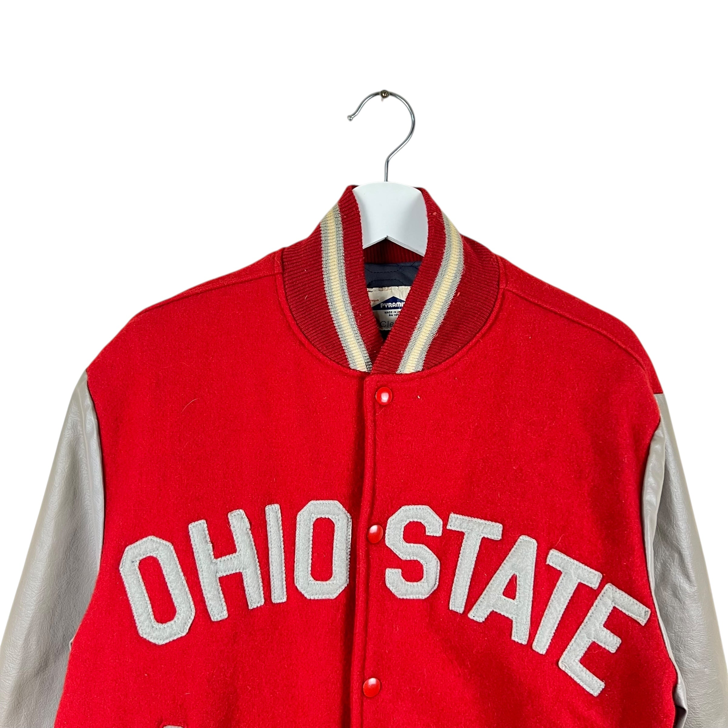 Vintage Pyramid University Of Ohio State Varsity Letterman Jacket
