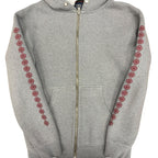 Vintage Independent Full Zip Hoodie Grey