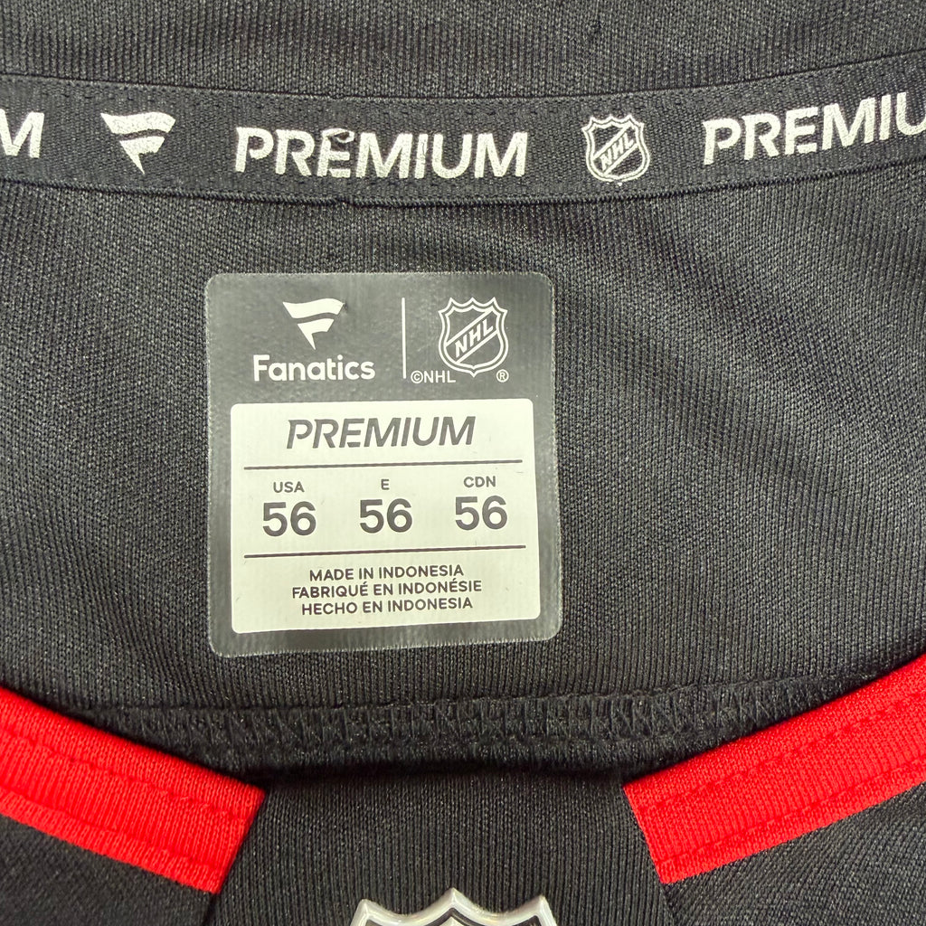 Vintage Fanatics Premium NHL Calgary Flames Johnathan Huberdeau Alternate Jersey