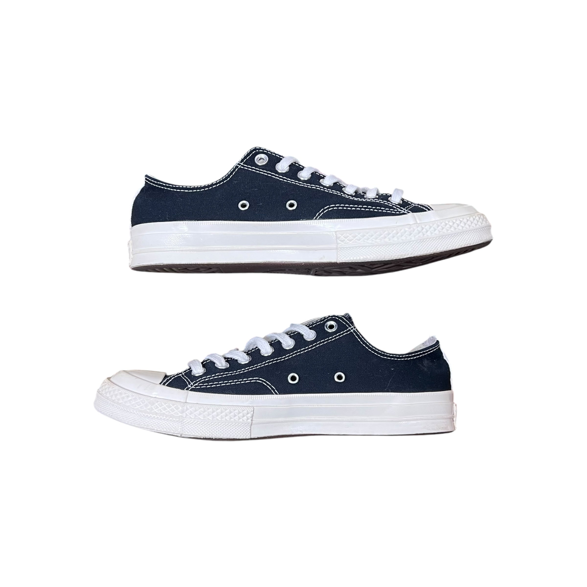 Comme Des Garçons PLAY x Converse Chuck Taylor All Star 70 Ox “Black”