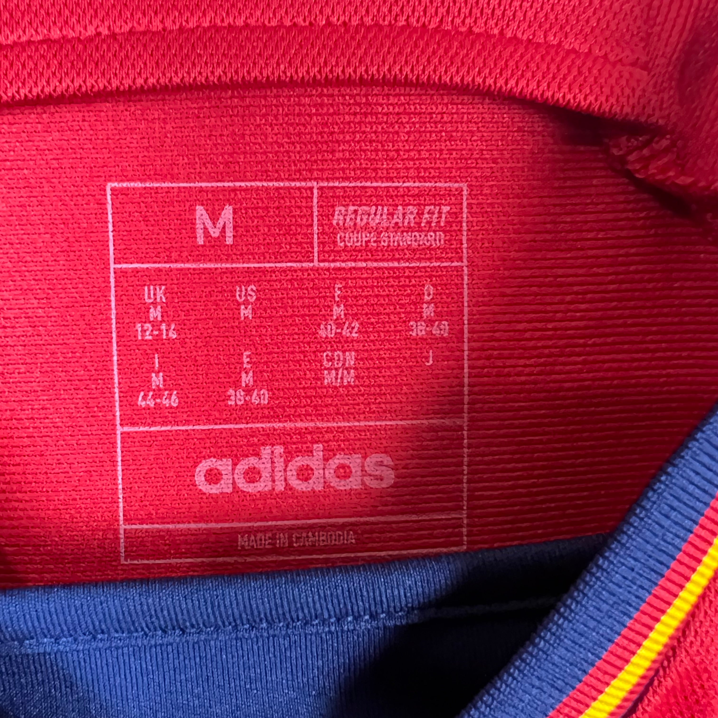 2022 Adidas Spain Blank Home Jersey
