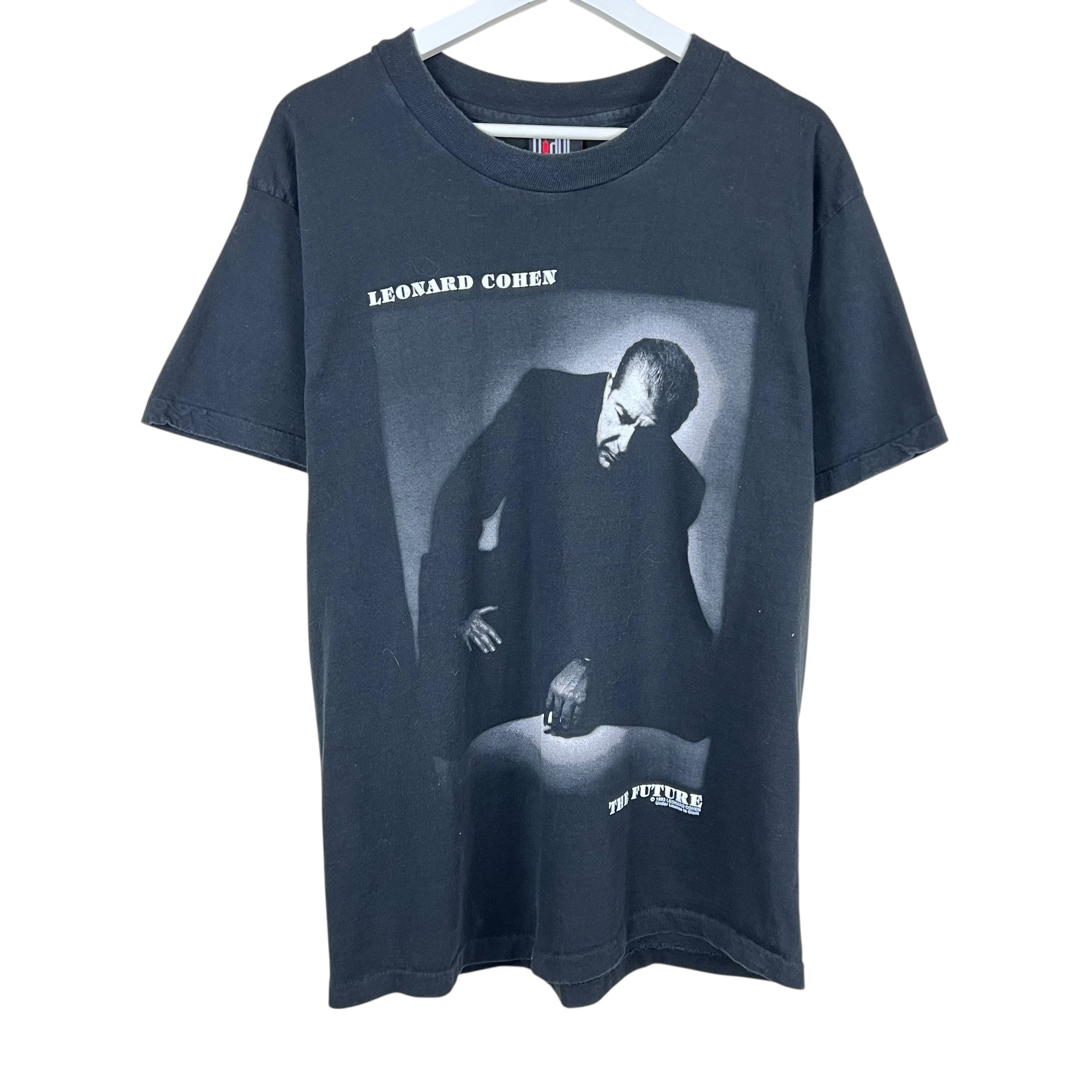 1993 Giant Leonard Cohen “The Future” Promo Tee Black