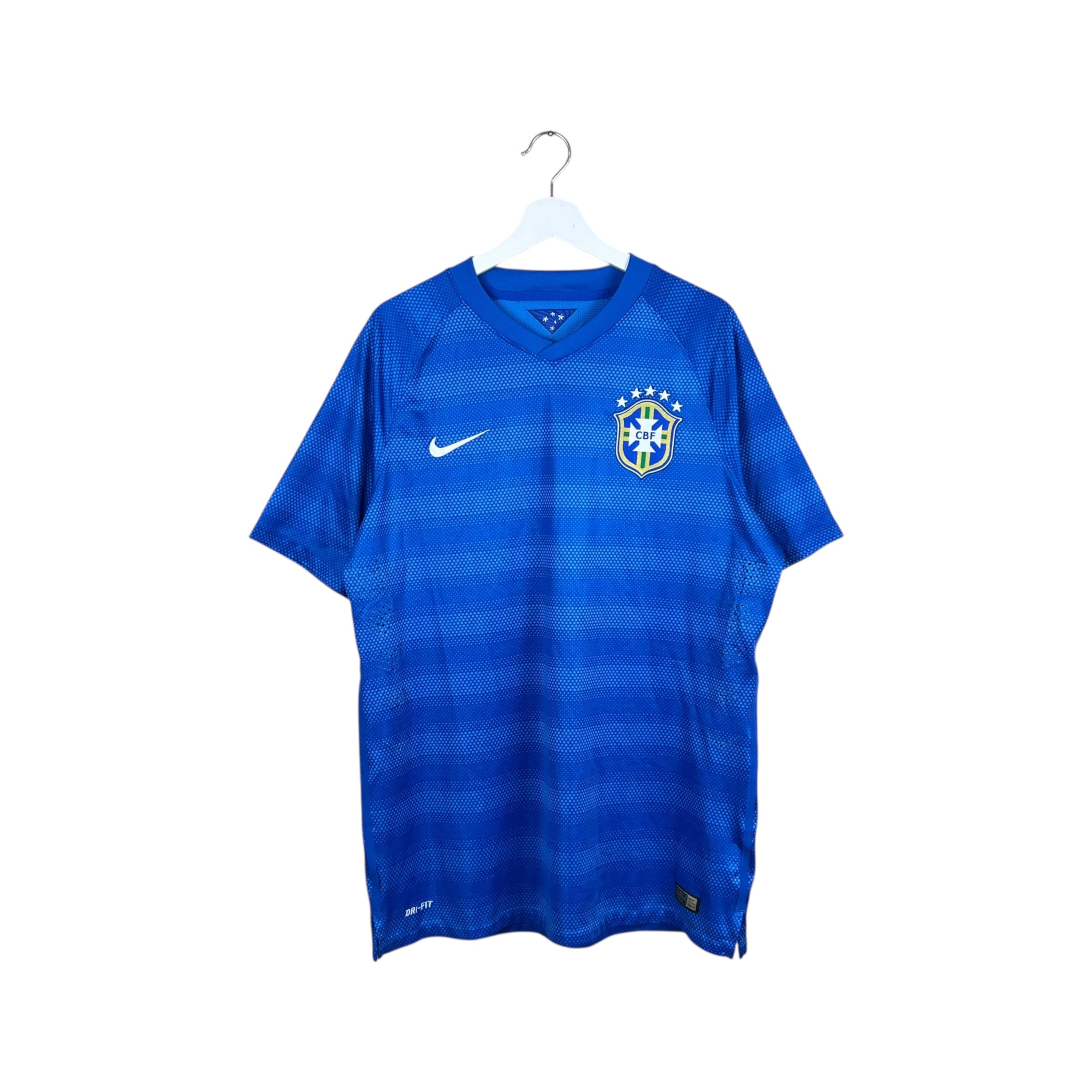 2015 Nike Brazil Blank Away Jersey