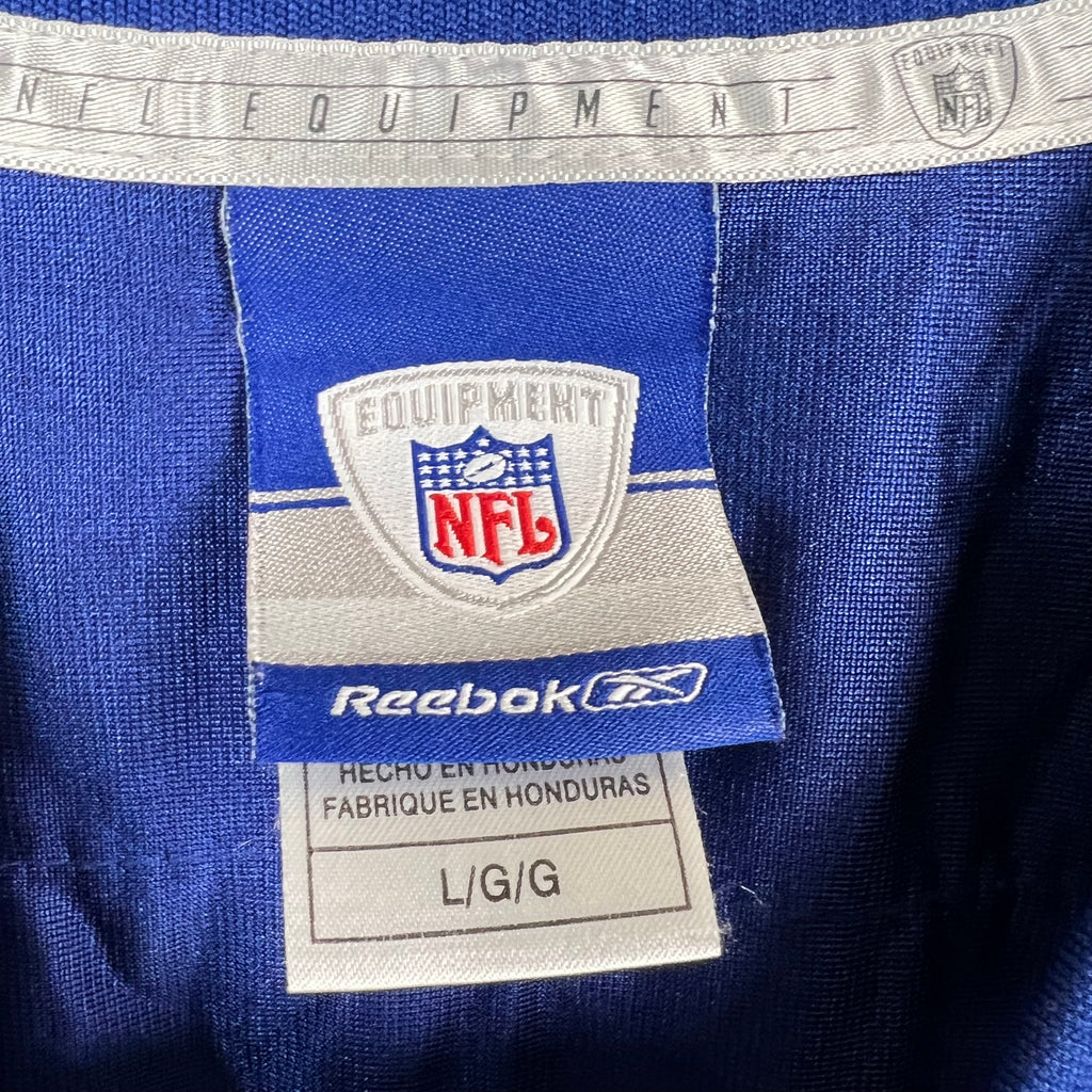 Vintage Reebok NFL New York Giants Amani Toomer Away Jersey