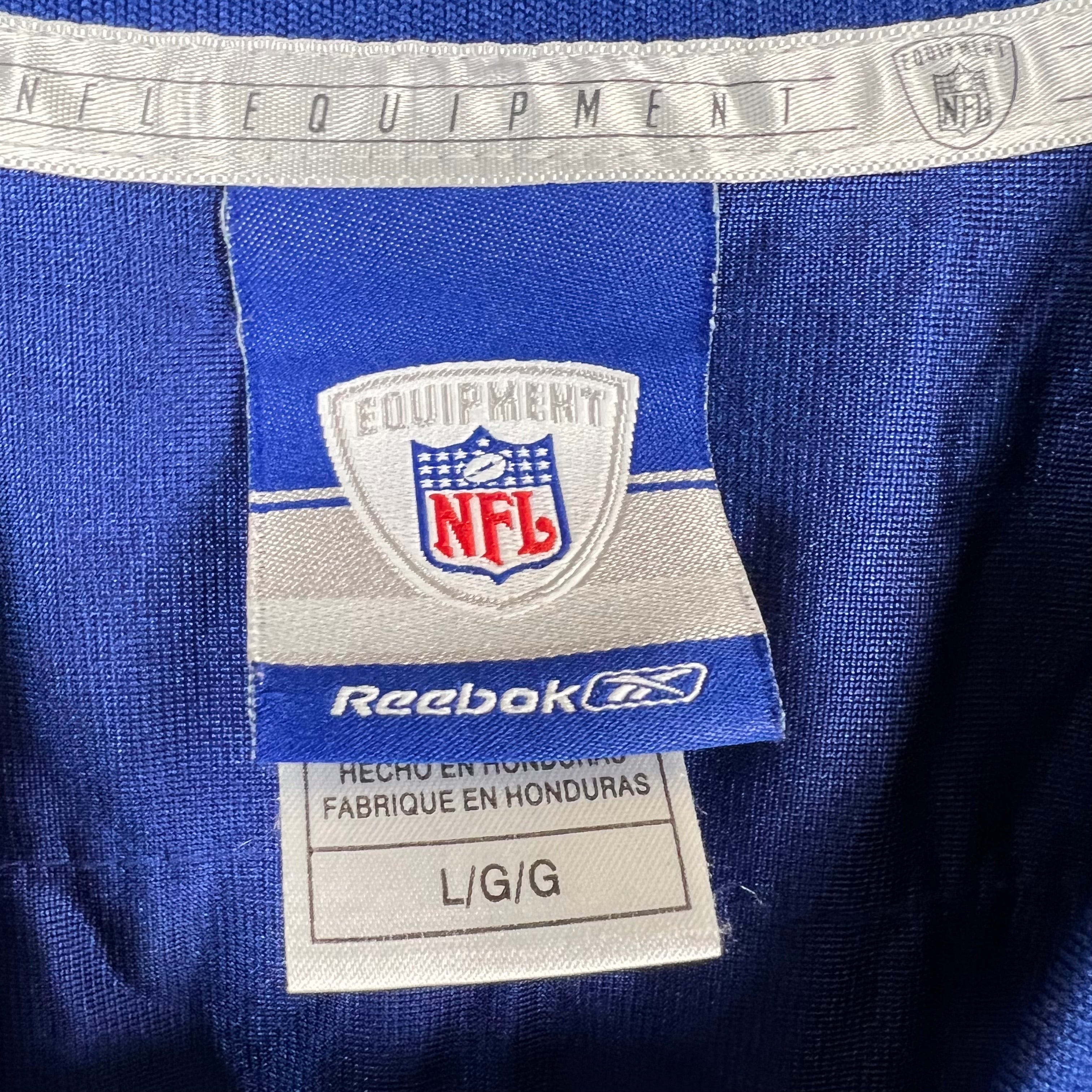 Vintage Reebok NFL New York Giants Amani Toomer Away Jersey