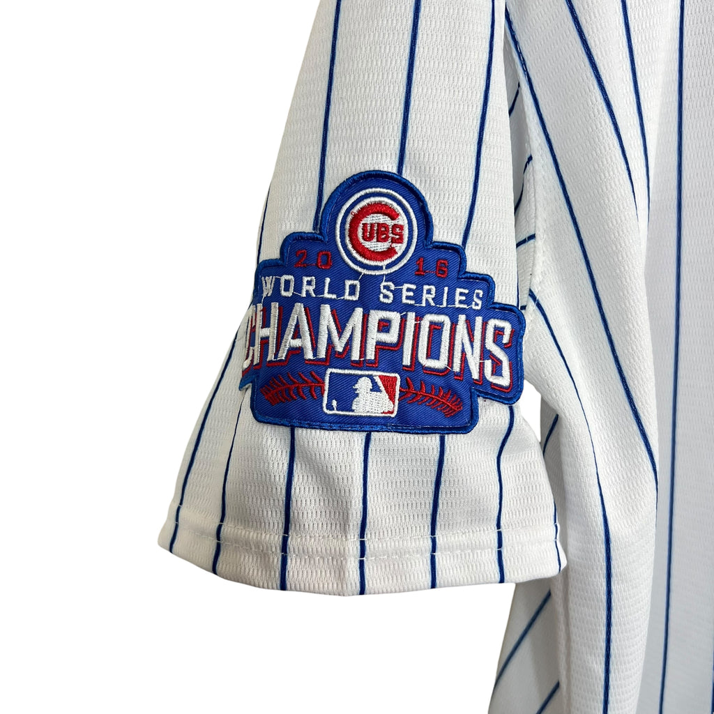 Vintage Majestic MLB Chicago Cubs Kris Bryant World Series Champions Home Jersey