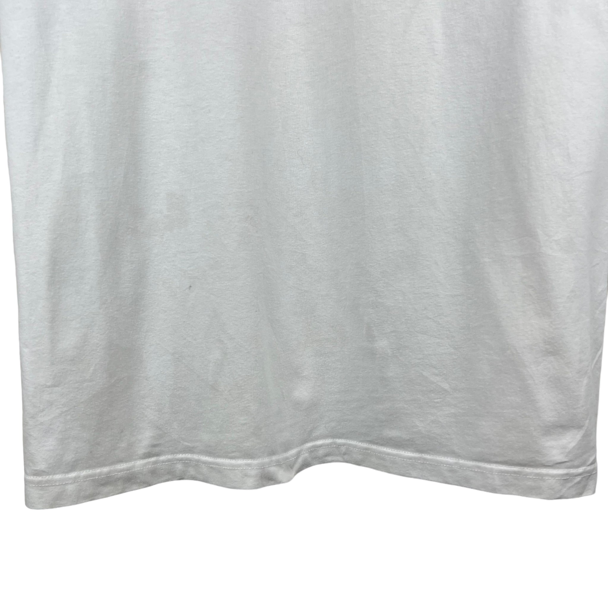 We11done Rubber Logo Tee White