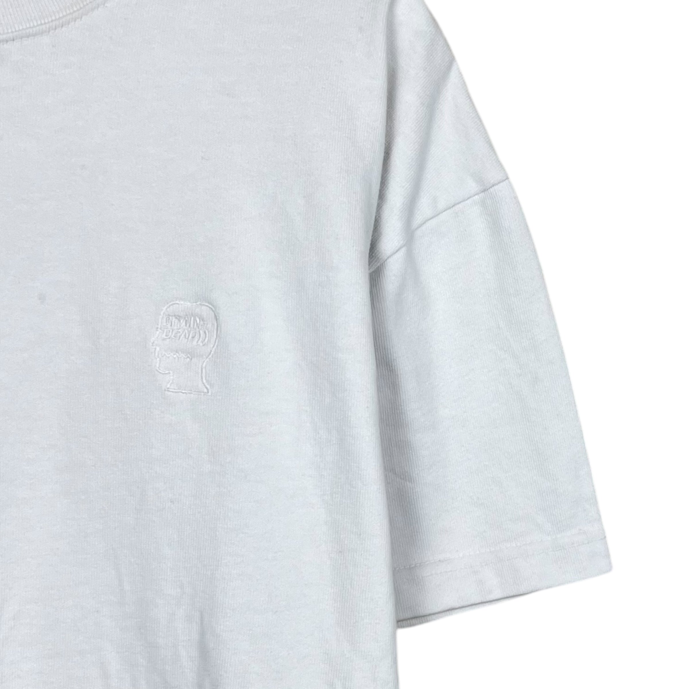 Brain Dead Embroidered Logo Tee White