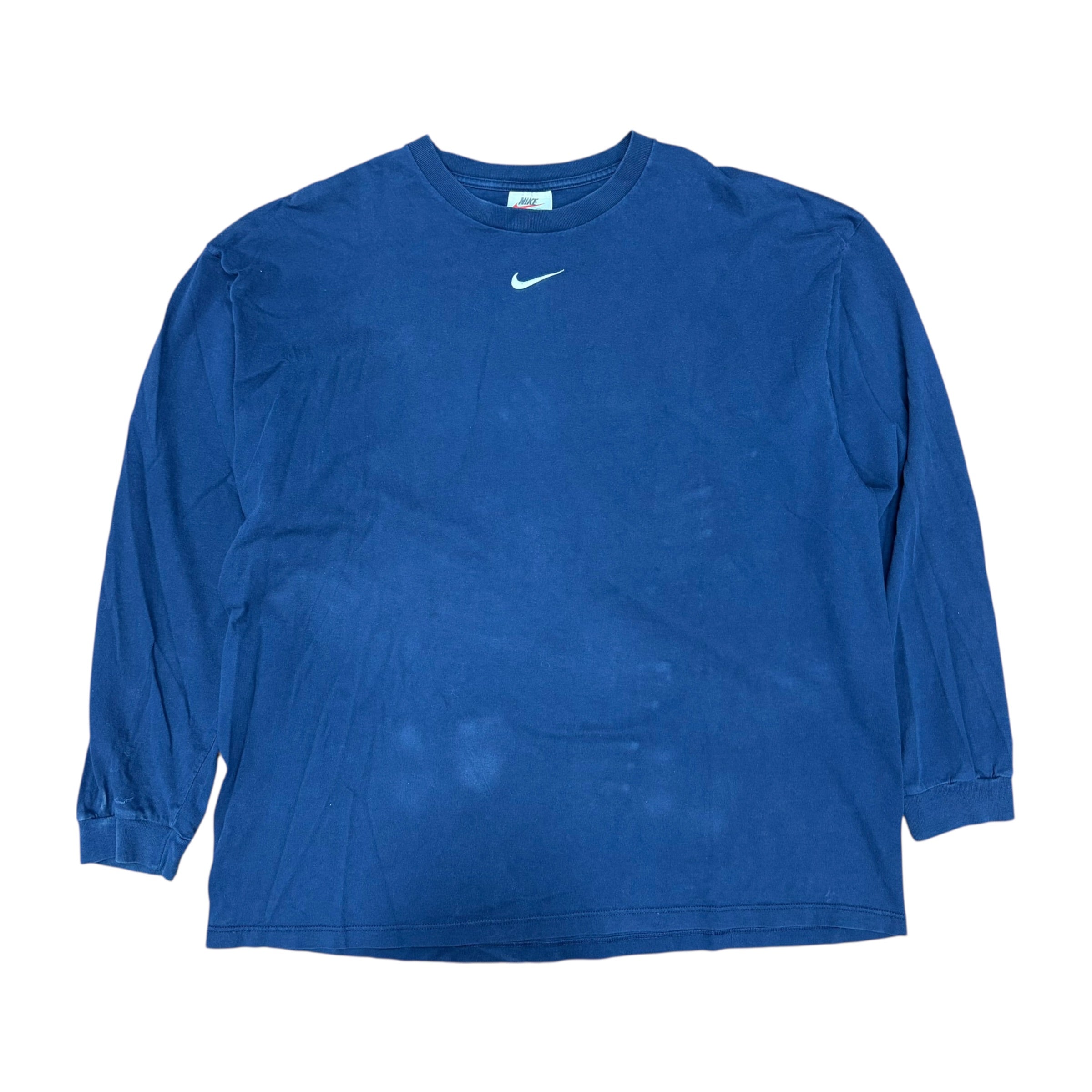90’s Nike Middle Swoosh Longsleeve Navy