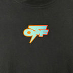 Off-White Degradé Thunder Graphic Tee Grey/Navy