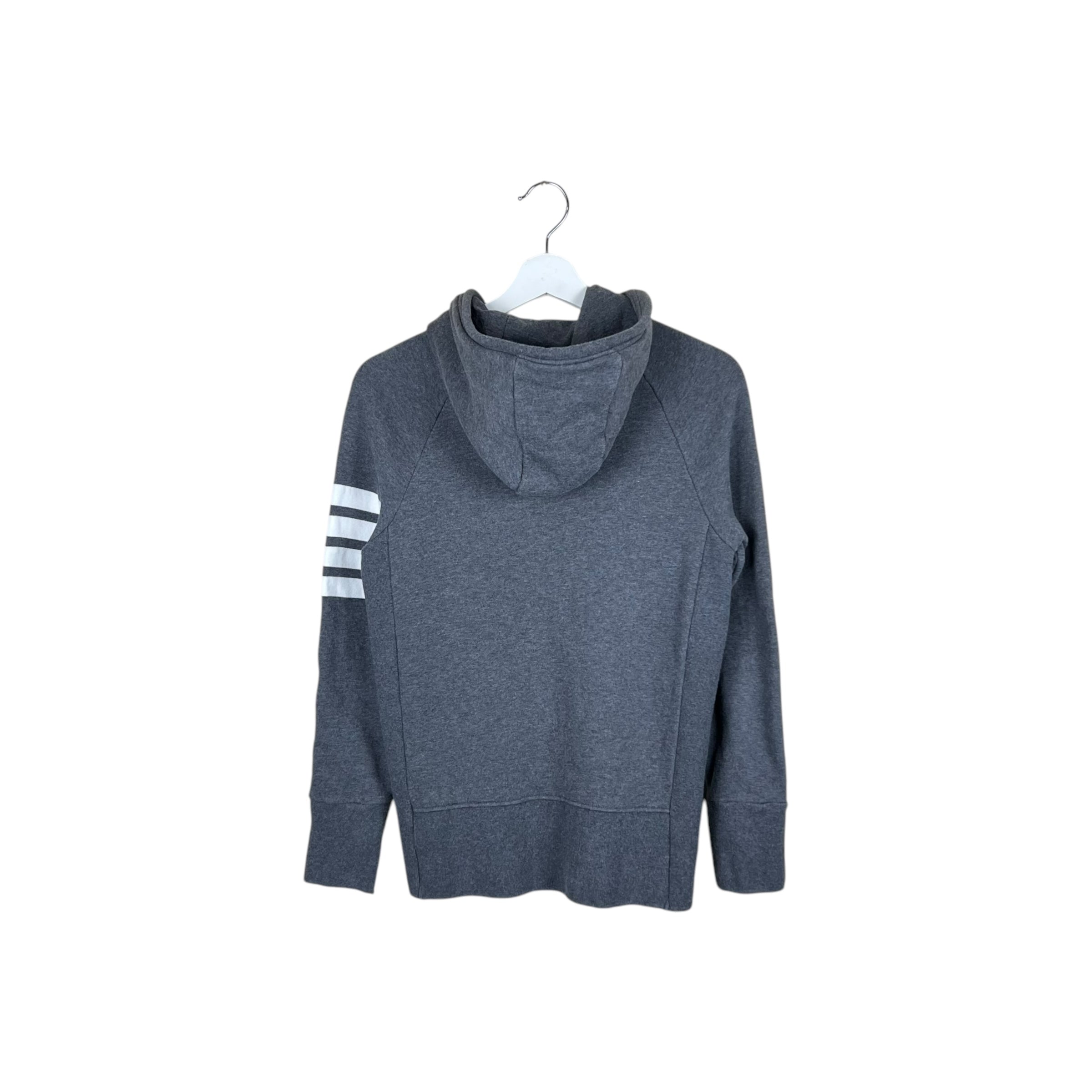 Thom Browne 4-Bar Full Zip Sweatshirt Grey
