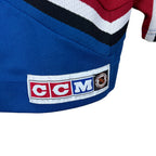 Vintage 90s CCM Colorado Avalanche Blank Away Jersey