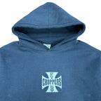 Vintage West Coast Choppers Long Beach CA Hoodie Black
